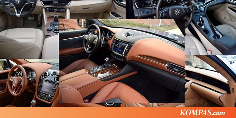 10 Mobil  dengan Desain  Interior  Terbaik pada 2019