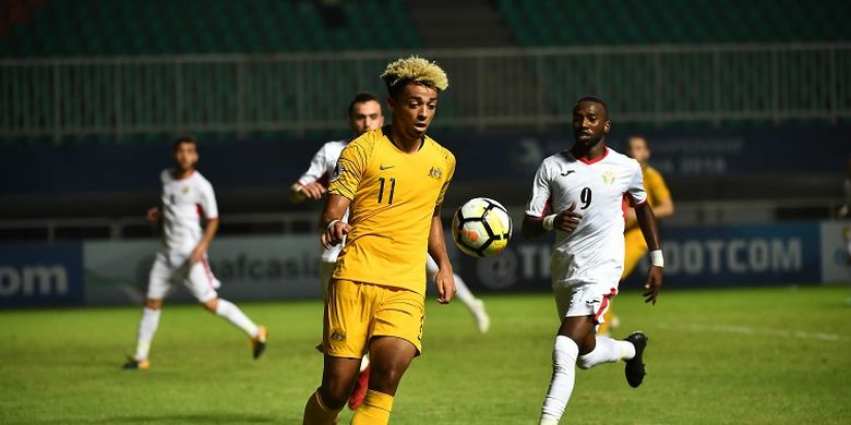 Pemain timnas U-19 Australia, Ben Folami.