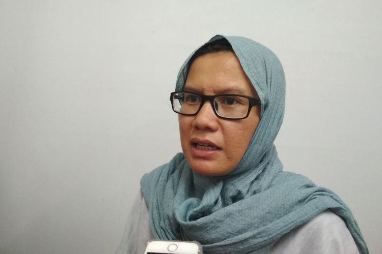 Koordinator KontraS, Yati Andriyani Ketika Ditemui di kantor KontraS, Jakarta Pusat, Selasa (9/5/2017). 