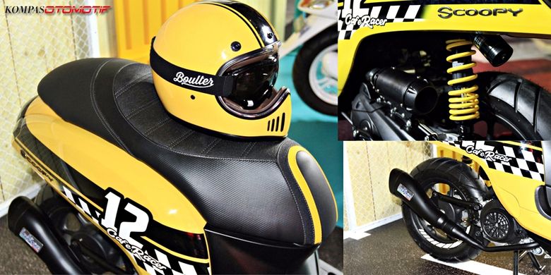 Ketika Honda Scoopy Bermain "Cafe Racer" - Kompas.com