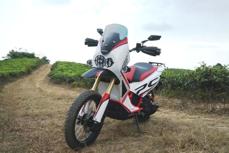 Salah satu modifikasi Honda PCX ala Adventure di Honda Dream Ride Project 2019 