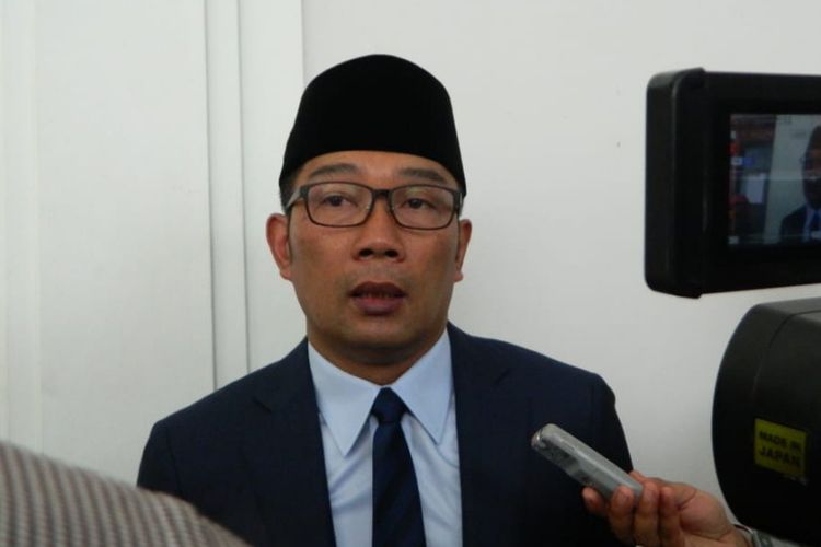 Gubernur Jawa Barat Ridwan Kamil saat ditemui di Gedung Sate, beberapa waktu lalu. 