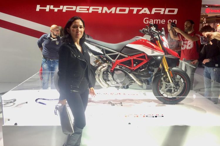Salah satu motor Ducati yang akan dijual di Indonesia