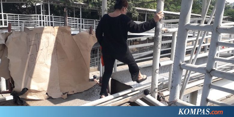 Melihat JPO Keropos dan Bolong yang Memprihatinkan di Daan Mogot