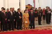 Megawati Hadiri Pelantikan Menteri Baru Hasil Reshuffle