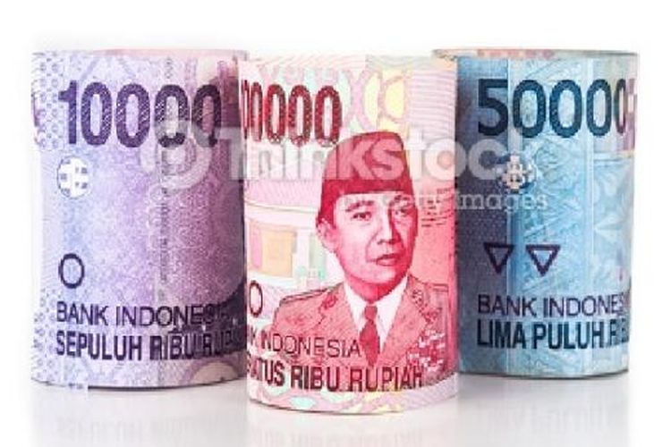 Ilustrasi rupiah.