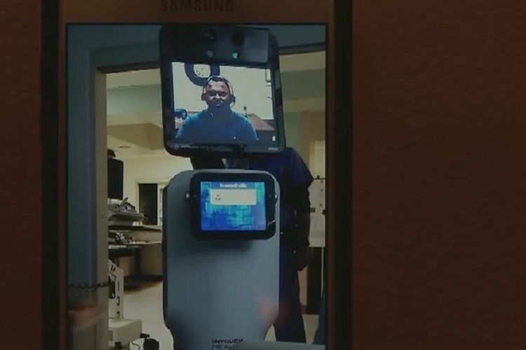 Rumah sakit California berikan vonis pada pasien melalui robot