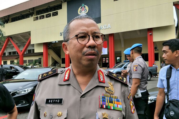 Kadiv Humas Polri Irjen Setyo Wasisto ketika ditemui di Perguruan Tinggi Ilmu Kepolisian (PTIK), Jakarta, Kamis (25/1/2018). 