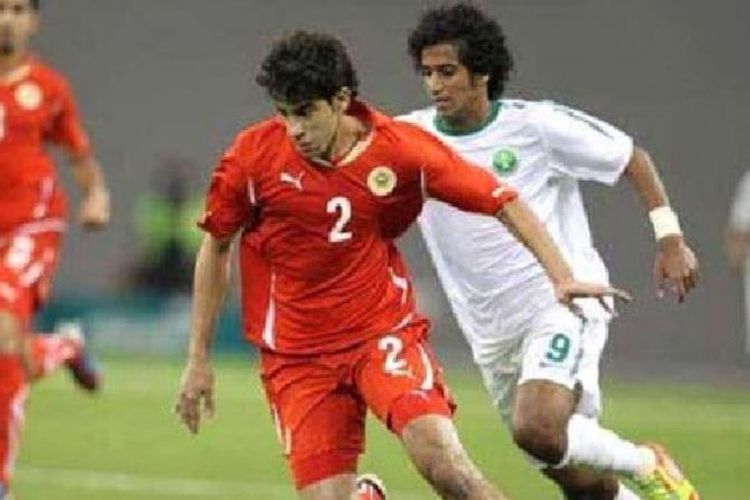 Hakeem Alaraibi saat memperkuat timnas Bahrain