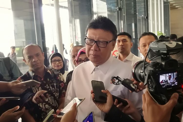 Menteri Dalam Negeri Tjahjo Kumolo