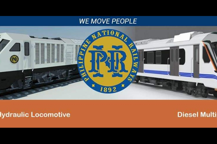 Gambar dua lokomotif buatan PT INKA (Persero) ditampilkan dalam laman resmi Facebook Philippine National Railways.
