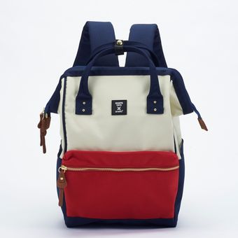 Clasp Rucksack (tersedia dalam warna hitam, biru tua dan tiga warna)