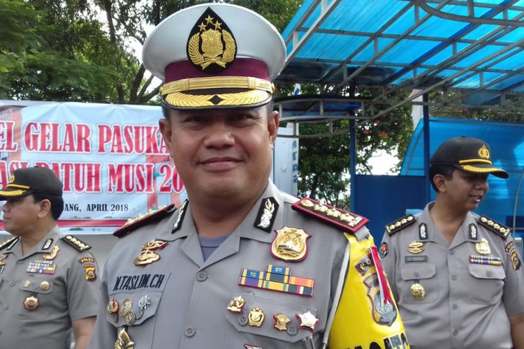 Direktur Lalulintas Polda Sumsel Kombes Pol M Taslim Chairuddin 