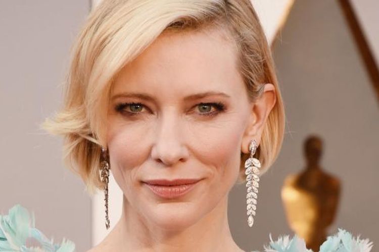 Cate Blanchett menghadiri pergelaran Academy Awards atau Oscar 2016 di Dolby Theatre, Hollywood & Highland Center, California, AS, Minggu (28/2/2016) malam waktu setempat.