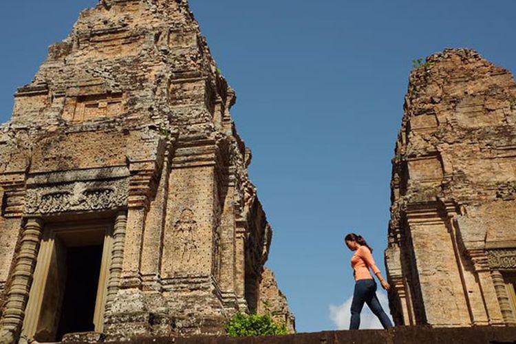 Kuil Ta Keo di Kamboja