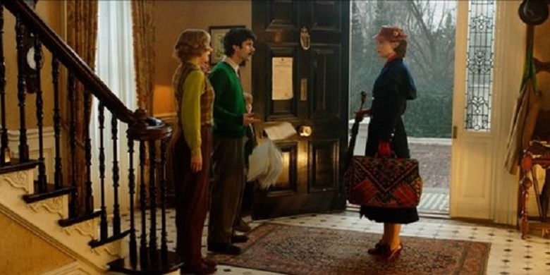 Salah satu cuplikan adegan dalam film Mary Poppins Returns.