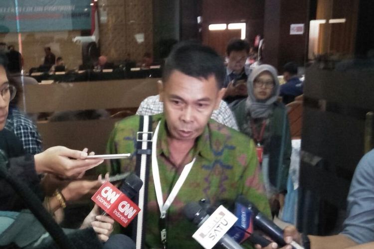 Calon pimpinan Komisi Pemberantasan Korupsi (KPK), Nawawi Pamolango,di Gedung Sekretariat Negara, Jakarta Pusat, Rabu (28/8/2019).  