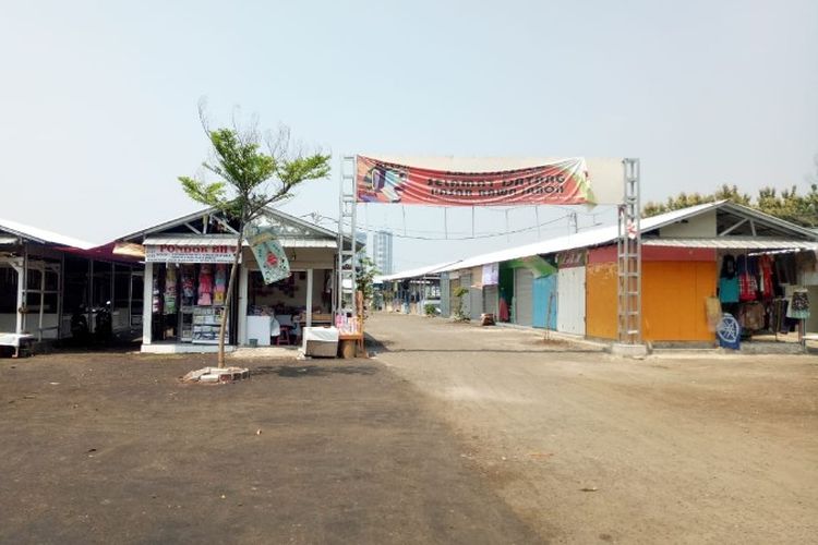 Pasar Jabon, Kavling 58, Meruya Utara, Kembangan, Jakarta Barat pada Senin (15/10/2018). 