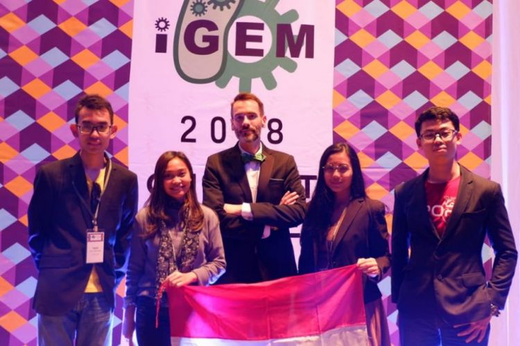 Mahasiswa Universitas Indonesia (UI) berhasil meraih Medali Emas dalam ajang International Genetically Engineering Machine (IGEM) Competition 2018 l