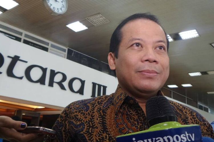 Wakil Ketua DPR RI Taufik Kurniawan di Kompleks Parlemen, Senayan, Jakarta, Kamis (4/5/2017).