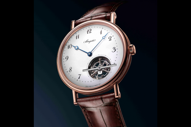 The Breguet Classique 5367 Extra-Plat Tourbillon seharga $147,500 dengan ketebalan 7.45 mm