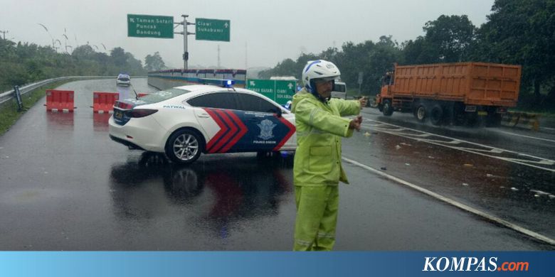 Longsor Puncak Bogor, Lalu Lintas Dialihkan via Sukabumi dan Jonggol