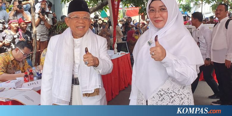 Ma'ruf Amin: Ini Pencoblosan Paling Nikmat...