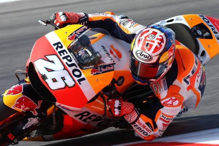 Pebalap Repsol Honda, Dani Pedrosa, di GP Malaysia