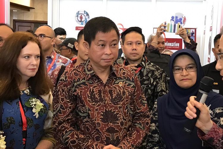 Menteri ESDM Ignasius Jonan di Jakarta, Rabu (4/9/2019).