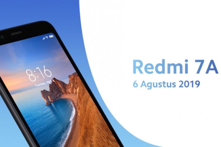 Ilustrasi poster peluncuran Redmi 7A