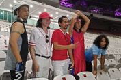 Slank Persembahk an Non Political Asian Dance untuk Asian Games