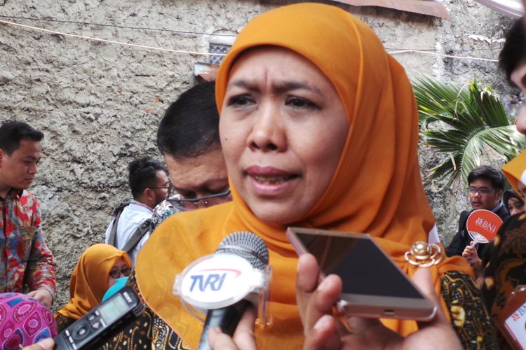 Menteri Sosial Khofifah Indar Parawansa 