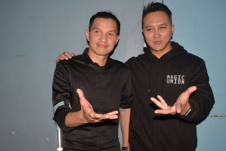 Edison Wardhana dan Demian Aditya saat ditemui di kawasan Tendean, Jakarta Selatan, Selasa (27/2/2018).