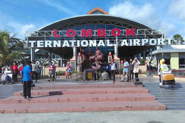 Lombok International Airport. Gambar diambil pada 4 Maret 2017. 