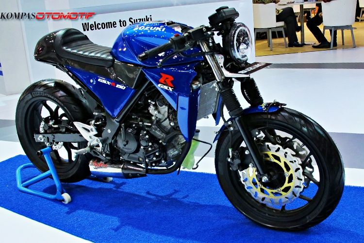 GSX-R 150 Cafe Racer "Wannabe" - Kompas.com