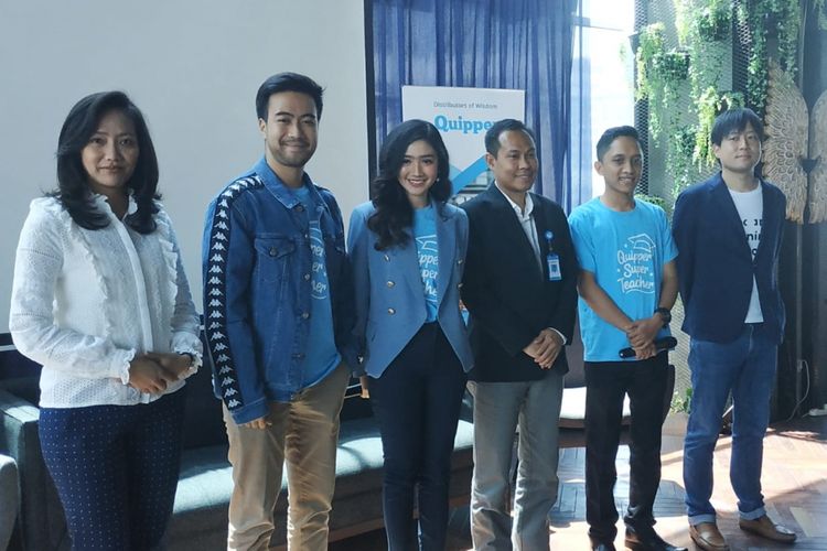 Peluncuran program Super Teacher oleh Quipper Indonesia di Jakarta (17/9/2018)