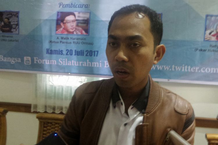 Wakil Sekretaris Komisi Hukum dan Perundang-undangan Majelis Ulama Indonesia (MUI) Erfandi 