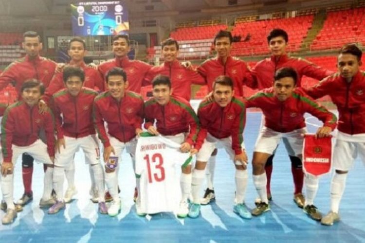 Timnas futsal putra Indonesia.