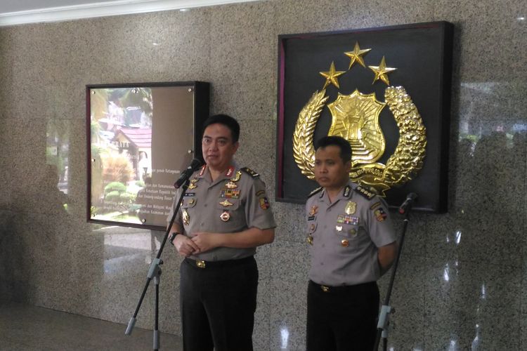 Kepala Divisi Humas Polri Irjen Muhammad Iqbal di Mabes Polri, Jakarta Selatan, Kamis (7/2/2019). 