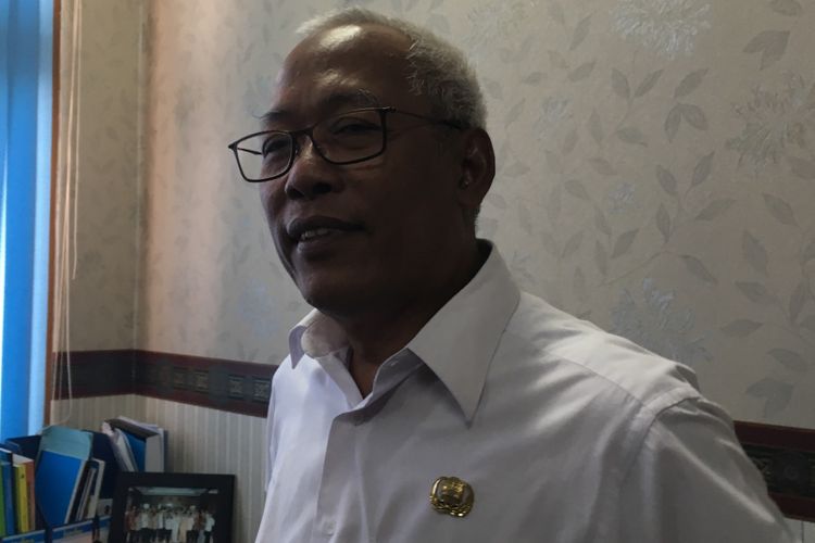 Kepala Dinas Pendidikan (Disdik) Kota Bekasi, Ali Fauzie saat ditemui di Gedung Disdik Kota Bekasi, Rabu (18/7/2017). 