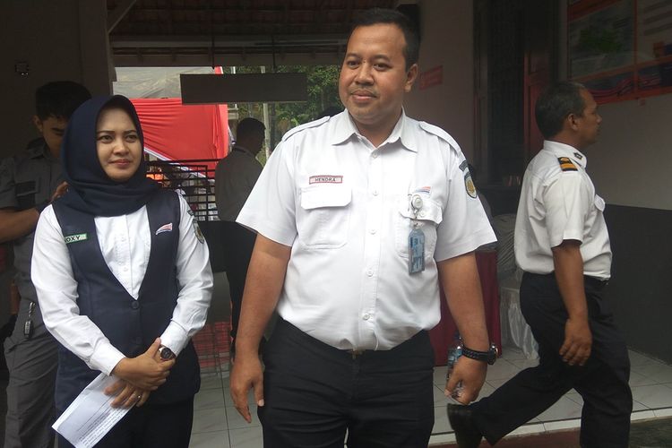 Deputi Executive Vice Presiden Daops 2 Bandung, Hendra Wahyono saat ditemui di Stasiun Karangpucung, Kota Banjar, Rabu (28/8/2019).