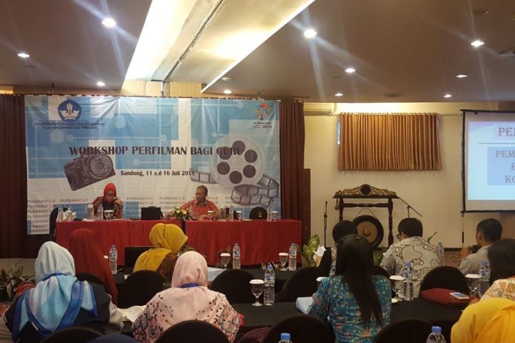 Lokakarya Perfilman Kemendikbud bagi guru SMK di Bandung, 11 - 16 Juli 2016.
