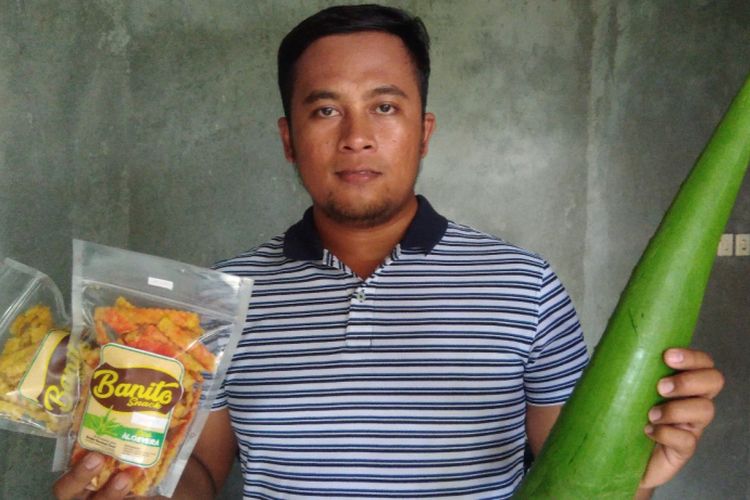 Alan Efendhi (31) Warga Dusun Jeruk Legi, Desa Katongan, Kecamatan Nglipar, Gunungkidul, Mencoba 