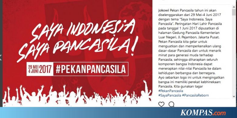 Jokowi, Megawati dan Perayaan Pancasila