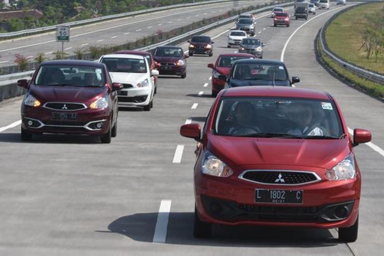 Test Drive Mitsubishi New Mirage di Malang-Surabaya