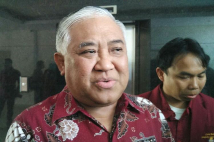 Din Syamsuddin di Universitas Muhammadiyah Yogyakarta Rabu (14/3/2018)