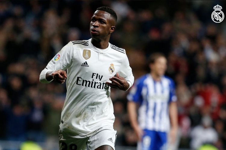 Penyerang Real Madrid, Vinicius Junior.