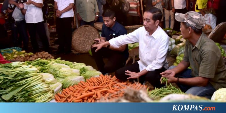 Jokowi: Jangan Masuk Pasar Teriak Mahal, Nanti Pedagang Marah