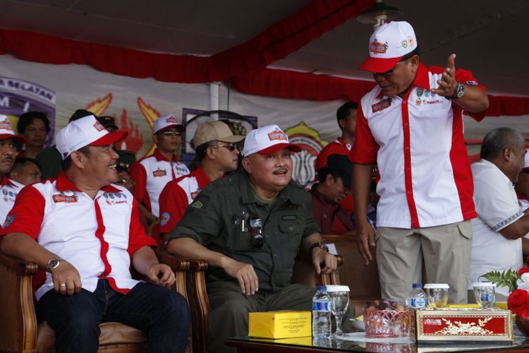 Kejuaraan nasional Rally Indonesia 2017 yang berlangsung di Kabupaten Ogan Ilir, Sumatera Selatan, dibuka Sabtu (19/8/2017). Selain Ogan Ilir, kejurnas juga akan diselenggarakan di Kota Makassar dan Meda.