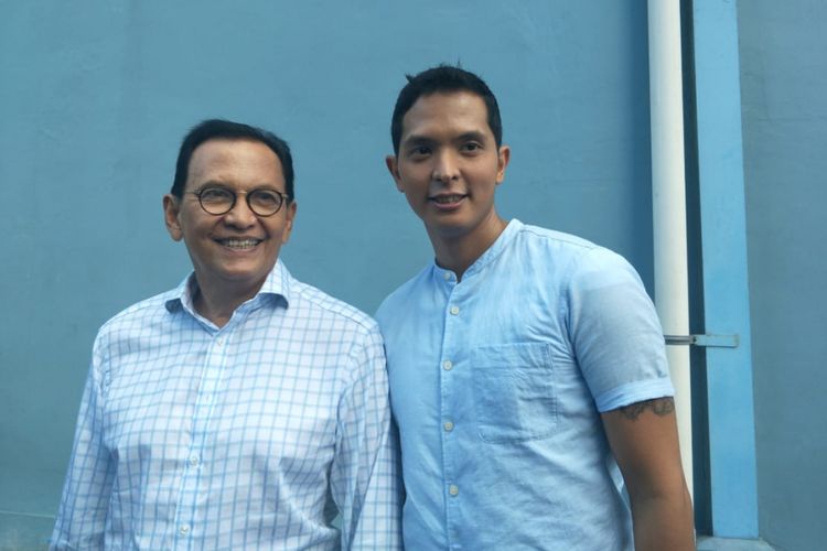 Roy Marten dan Gibran Marten saat ditemui di kawasan Tendean, Jakarta Selatan, Senin (25/2/2019).